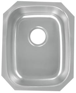 Wholesale Home Use 16 Gauge Single Bowl Kitchen Sink Quiet Easy Installation from china suppliers