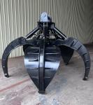 Q355B Q345B Material Grab Bucket For Excavator CAT VOLVO JCB
