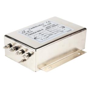 Wholesale 50A AC Inverter EMI Filter Nominal Center Frequency Power Filter 150KHZ-30MHZ from china suppliers