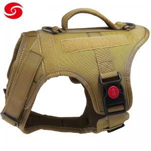 Wholesale Outdoor Hunting Tactical Police Vest Training Molle Dog Clothes Cambat Dog from china suppliers
