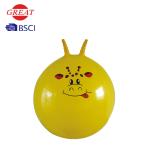 Hippity Hop Toy With Air Pump , Colorful Decal Space Hopper Ball Customized Logo