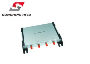 Wholesale Four Port RFID Reaxcder Industrial , Fixed RFID Reader Long Distance High Efficient from china suppliers