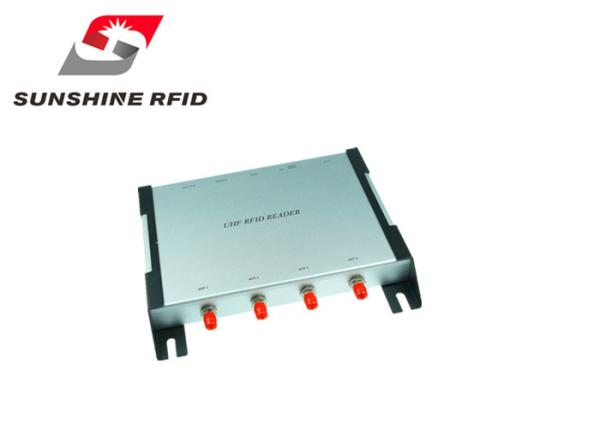 Four Port RFID Reaxcder Industrial , Fixed RFID Reader Long Distance High