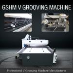 Hydraulic V Groove Cutting Machine 1225 Stainless Steel Auto V Grooving Machine