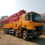 42 Meter Putzmeister Beton Pump Used Truck Mounted Red Color