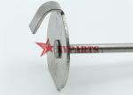 Metal Jacket Lacing Anchors With Speed Clips For Removable Insulation Blankets