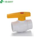 Hot Cold Water Plumbing PVC Compact Ball Valve for High Temperature Piping