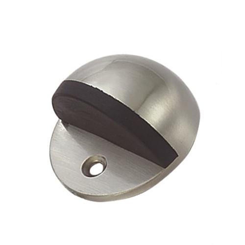 zinc alloy circle floor Door Stop Holder Door Accessories Floor Mounted half