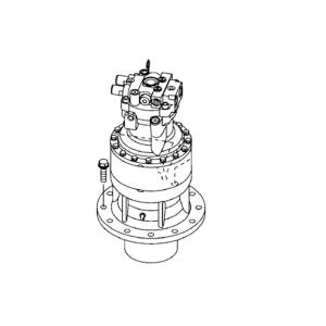 Wholesale KRC10010 SWING DEVICE ASSY / SWING GEARBOX / SWING REDUCTION GEARA FOR CASE SH200-5 CX210C CX210B EXCAVATORS PARTS AFTERMARKET ORIGINAL from china suppliers