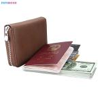 Large Capacity ID Credit Card Holder Organ Zipper Coin Purse for Men and Women