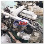 4.2L 6 Cylinder 1HZ Turbo Diesel Used Complete Engine For Toyota Coaster Bus