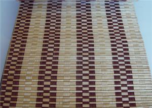 Wholesale Durable Bamboo Roller Blinds , Outdoor Bamboo Roll Up Curtains Office Use from china suppliers