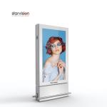 Interactive IP56 LED Outdoor Digital Totem Corrosion Resistant