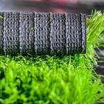 Synthetic Artificial Grass Soccer Field / Green Fake Artificial Grass Carpet