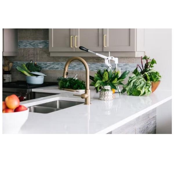 Hotel Villa Lobby Must-Have Pure Color Sintered Stone Countertops with Fast
