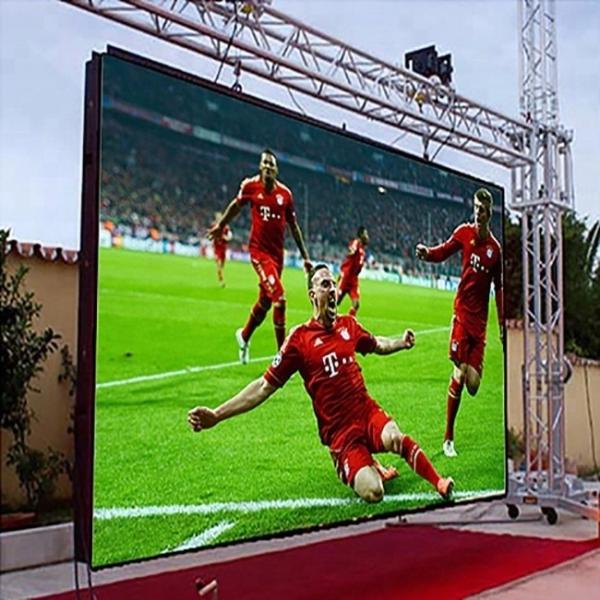 Hd outdoor fixed display P6 960 x960mm super large lighting screen for wedding