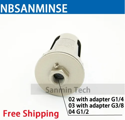 NBSANMINSE AD402 1/4 3/8 1/2 Auto Drain Air Source Treatment Pneumatic Components For Air Dryer Air Comperssor