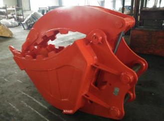 Customized Wood Grabbing Bucket Thumb Excavator 220-3800kg Heavy Duty Q355B