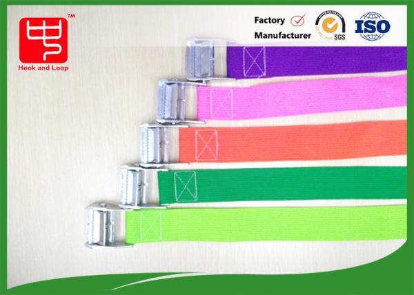 Quality Custom 2 Inches Polyester Webbing Straps With Cam Buckle for sale