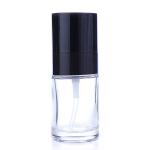 Empty 30ml Cosmetic Container Makeup Liquid Foundation Glass Bottle With Black