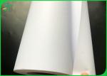 63 Inch * 180 Meters 50gsm 60gsm White Grament Plotting Paper 20kg / Roll For