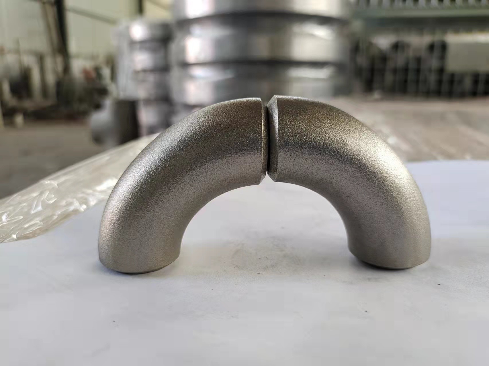Sch 80 90 Degree Carbon Steel Elbow A234 WPB MSS Seamless 1-1/2'' For Connect