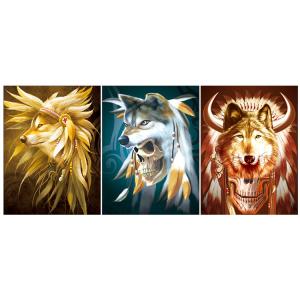 Wholesale Decorative Animal Design 3d Lenticular Image PET Printing Service PS Frame High Definition from china suppliers