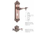 Egypt Revolve Zinc Alloy Door Handle 85mm Customized Key Shape Modern Design
