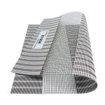 328GSM Antibacterial Sunscreen Zebra Fabric B1 Grade White Beige Gray