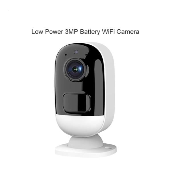 Glomarket Tuya Smart Life App Supported Home Low Power 3MP Battery WIFI Camera