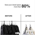 Plastic Closet Space Saving Wardrobe Clothing Magic Hangers Organizer for Cloths