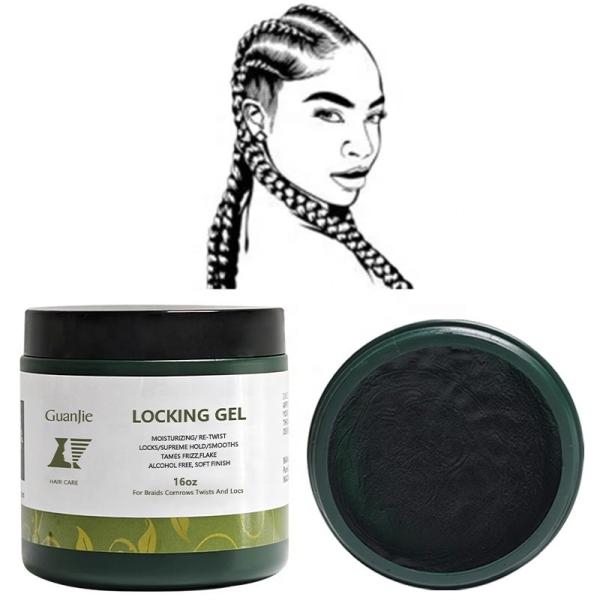 Best Hair Styling Lock Gel Custom Logo Conditioning Shining Braid Gel for Curly