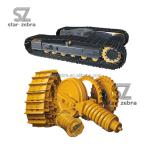 Black Alloy Steel Excavator Spare Parts Bucket Teeth Pins and Retainers for