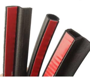 Wholesale DBPZ Shape 3M Tape Car Door Gasket Shower Door Seal Rubber Trim Protection from china suppliers