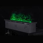 95inch 2400mm Water Mist Electric Fireplace Stainless Frame Without Heating