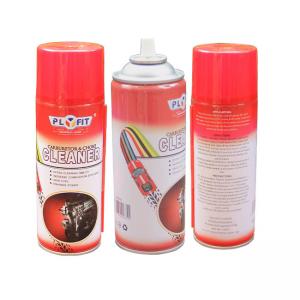 Wholesale Oem Logo ISO9001 Tinplate 400ml Aerosol Carburetor Cleaner from china suppliers