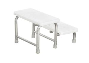 Wholesale Double Step Medical Foot Step Stool With ABS Platform For Hospital from china suppliers