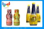 Transparent Clear Film Roll , PETG Printed Shrink Film For Plastic Bottle