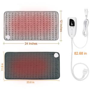Wholesale Far Infrared Electric Heated Pad 12×24inches Size For Hot Compress OEM from china suppliers