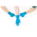 powder free Disposable Nitrile Glove black nitrile disposable gloves blue