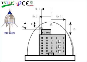 Wholesale Patented Ese Lightning Conductor 304SS Housing Material For Thatch Roofs from china suppliers