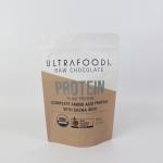 Food grade Eco friendly whey protein packaging waterproof paper bag pouch for