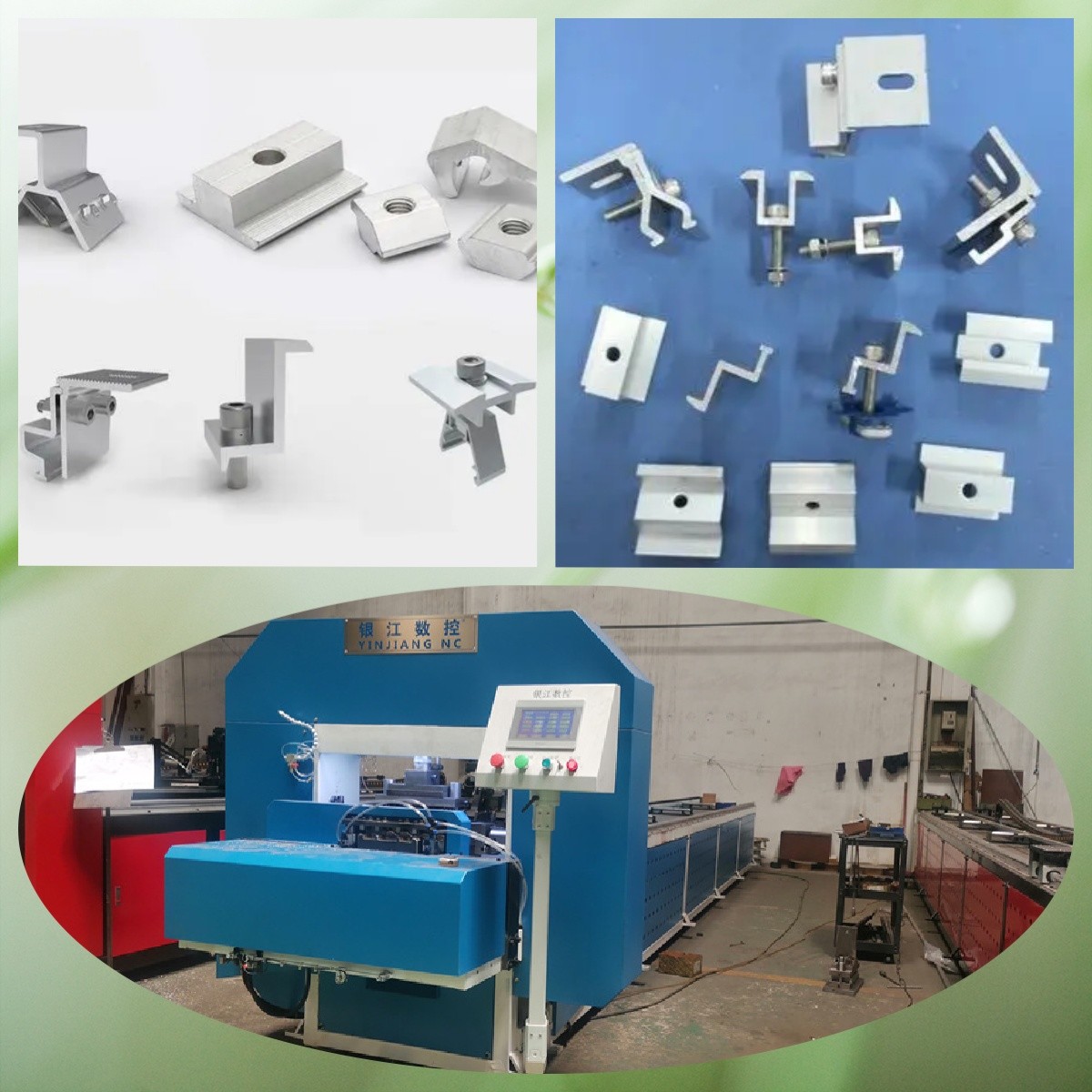 Aluminum Alloy Profile Punching And Saw Cutting Machine 7.5kW