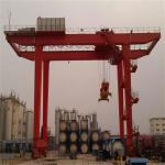 Outdoor Heavy Box Type Lift Crane Machine Double Beam Gantry Crane With Mobile