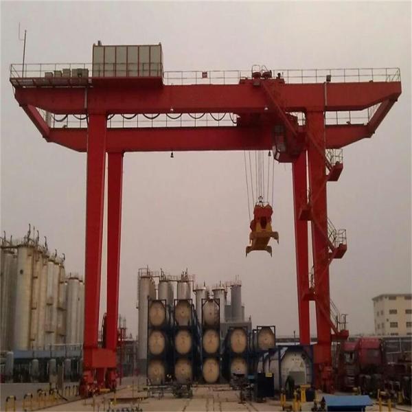 Outdoor Heavy Box Type Lift Crane Machine Double Beam Gantry Crane With Mobile