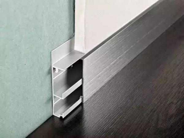 Prevent Floor Deformation Aluminum Skirting Board
