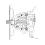 315-4372 XG-001347 Excavator Gearbox For ED Motor Hidrolik Swing Motor Crane