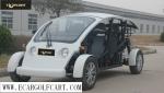 4 Seater Electric Utility Vehicle Golf Carts With Fiberglass Material , EEC