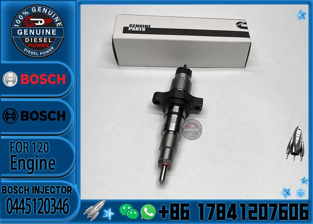 5801496001 Fuel Injector 0445120346 5801496001 Injector For HEULIEZ/IRISBUS/IVECO/NEW HOLLAND Common Rail Injector 04451