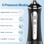 Teeth Cleaning Battery Water Flosser 40-110 PSI Water Pressure 300000 Units